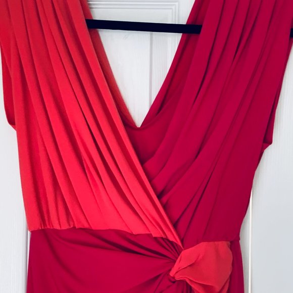 Orange and Pink Women’s Dress - Picture 4 of 12